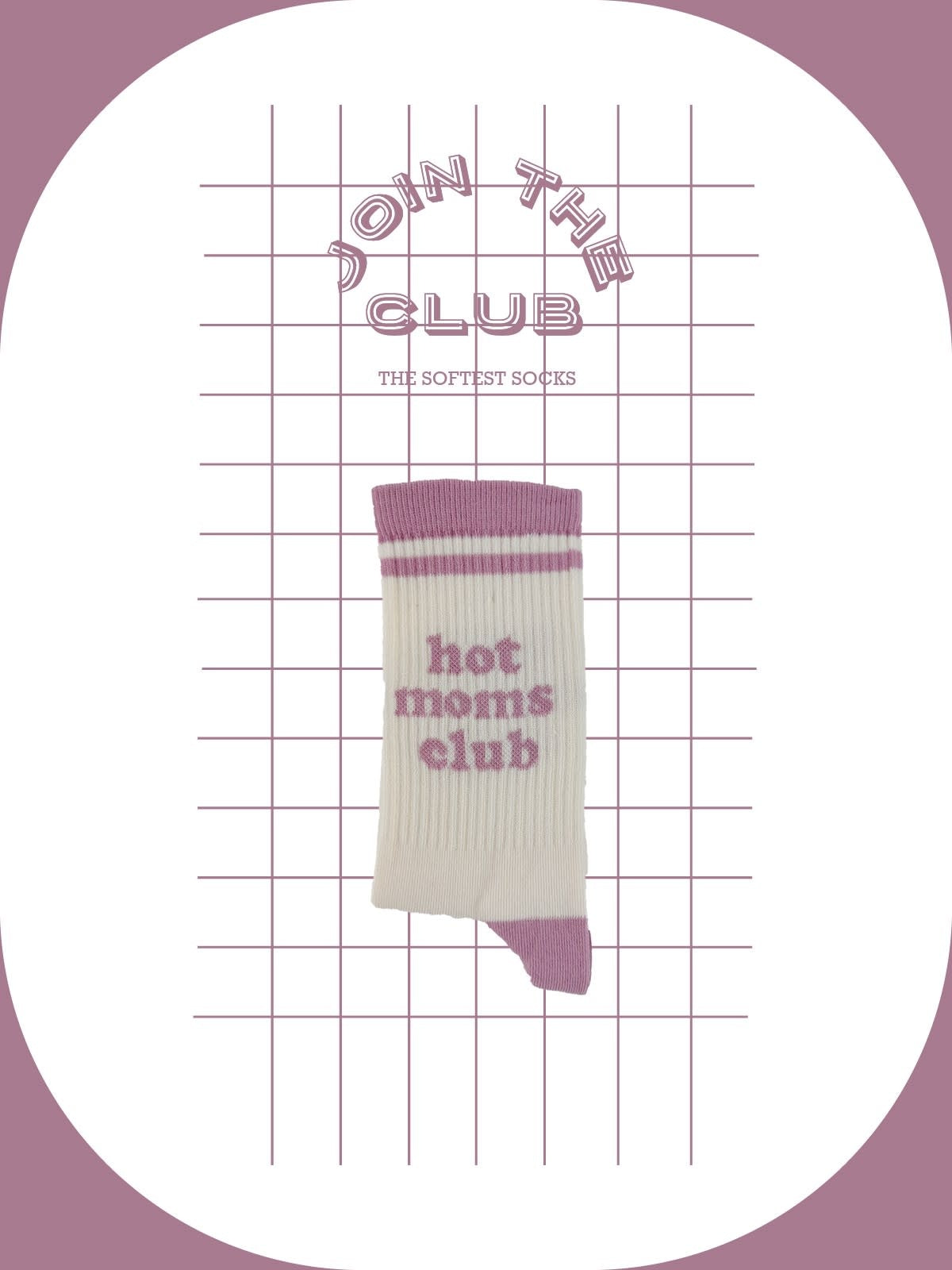 Sokken 'Hot moms club' - maat 37-41