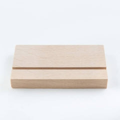 Houten kaartenhouder