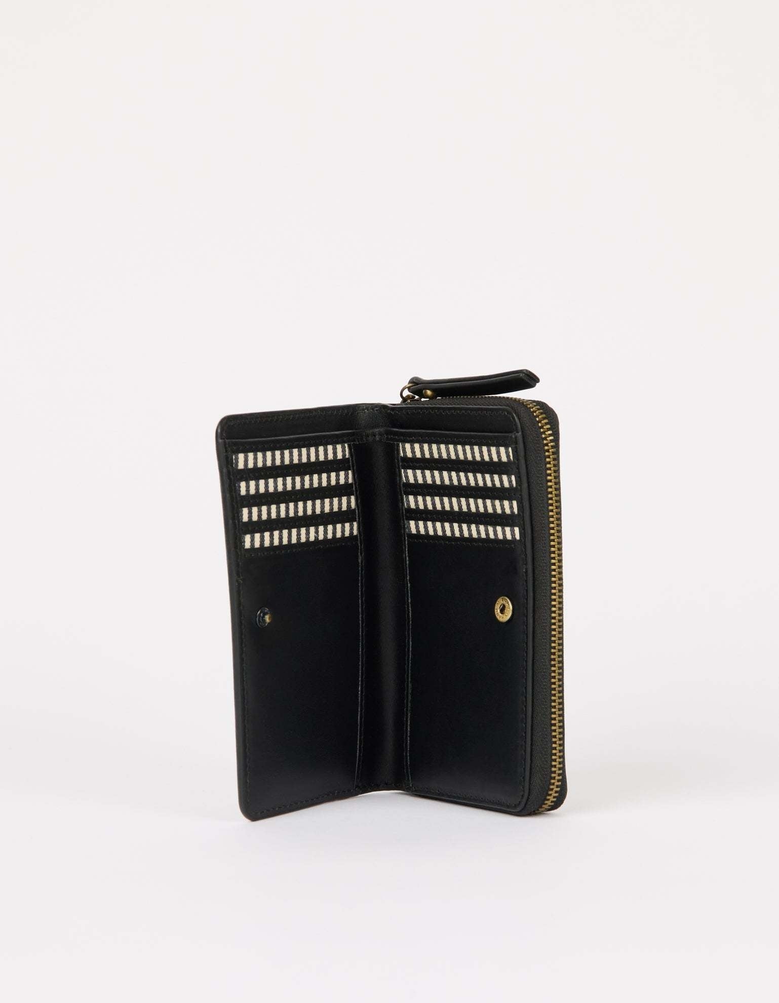 Portemonnee Jett - black classic leather
