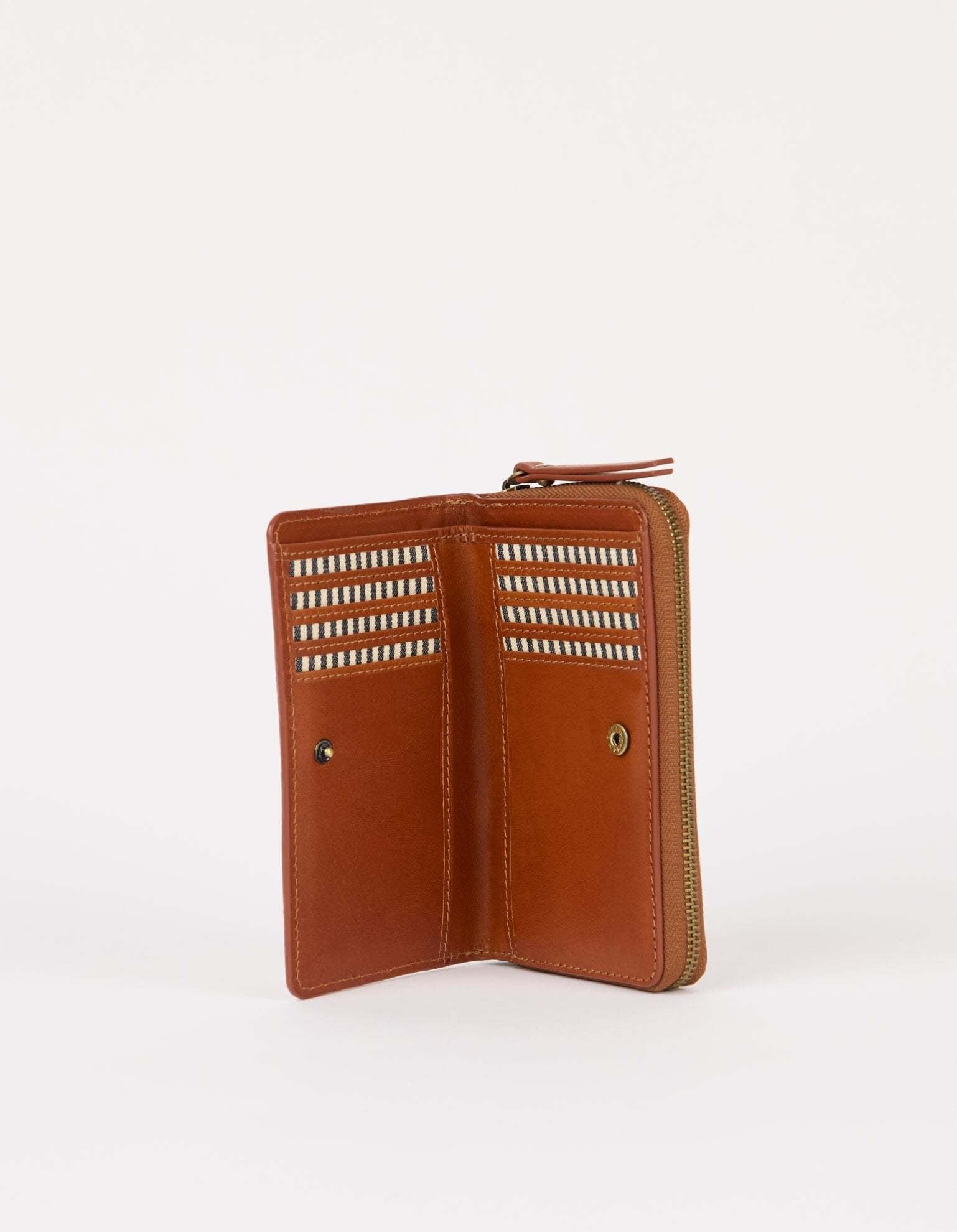 Portemonnee Jett - cognac classic leather