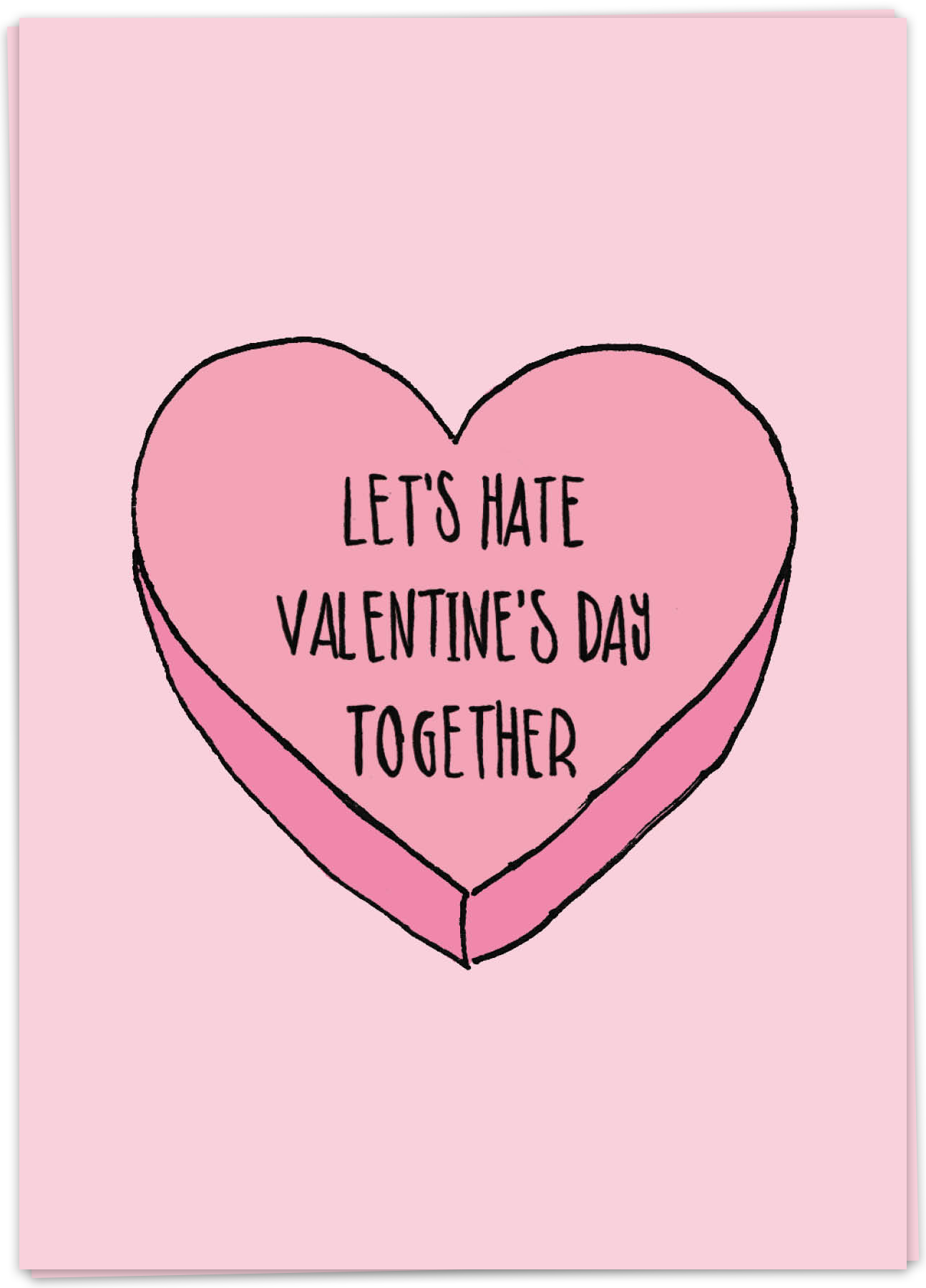 Kaartje -Hate V-day