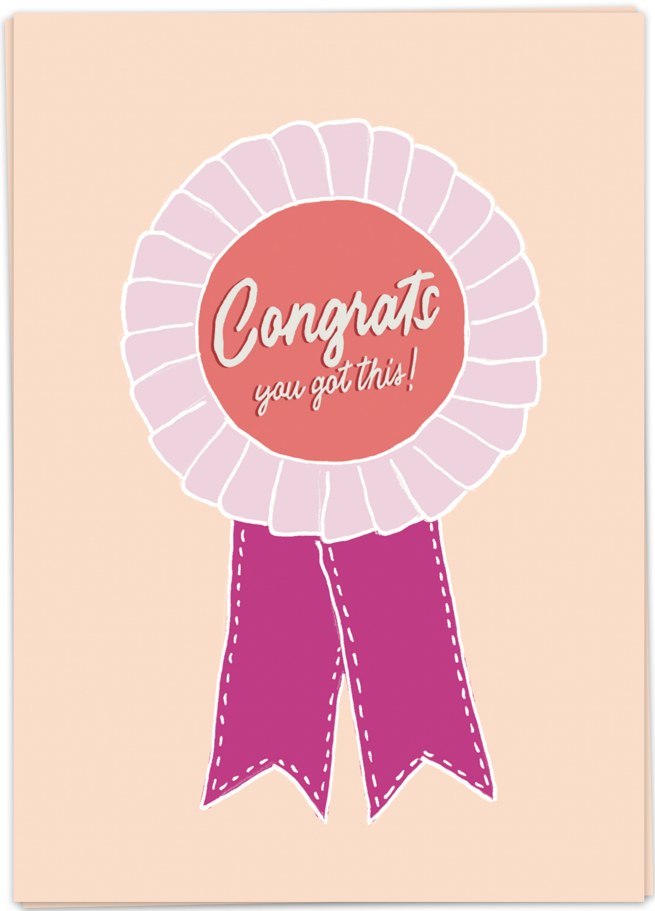 Kaartje -Congrats - you got this