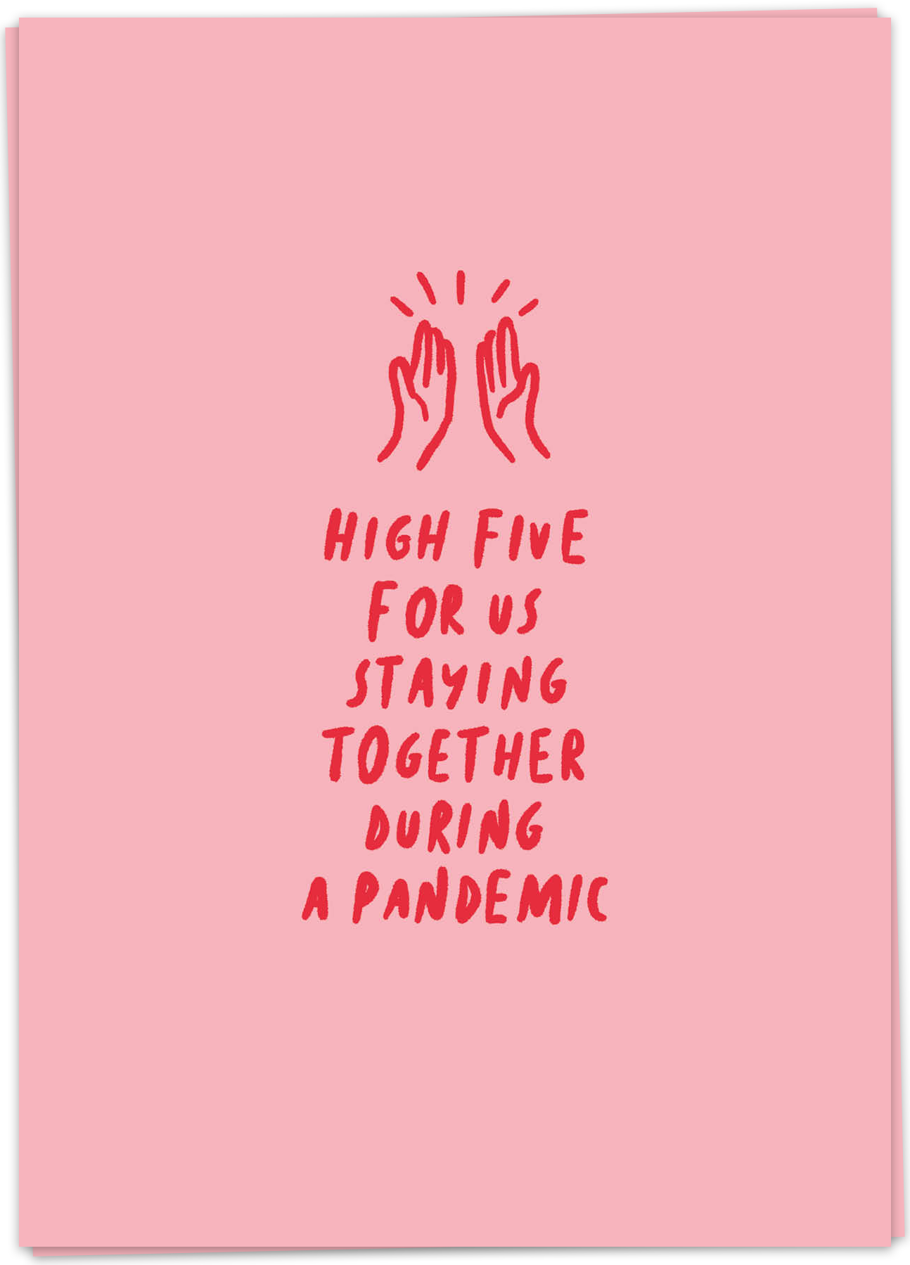 Kaartje -High five for us...