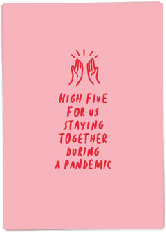 Kaartje -High five for us...