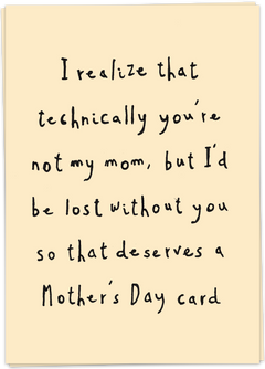 Kaartje -“Technically mom