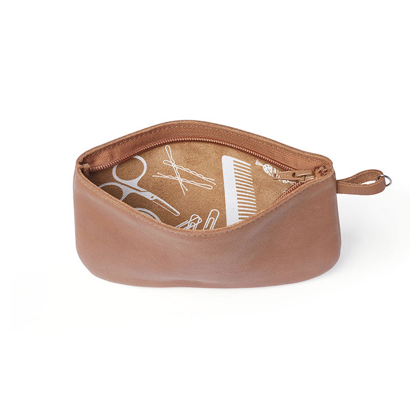 Etui 'Dream on' - Cognac used look