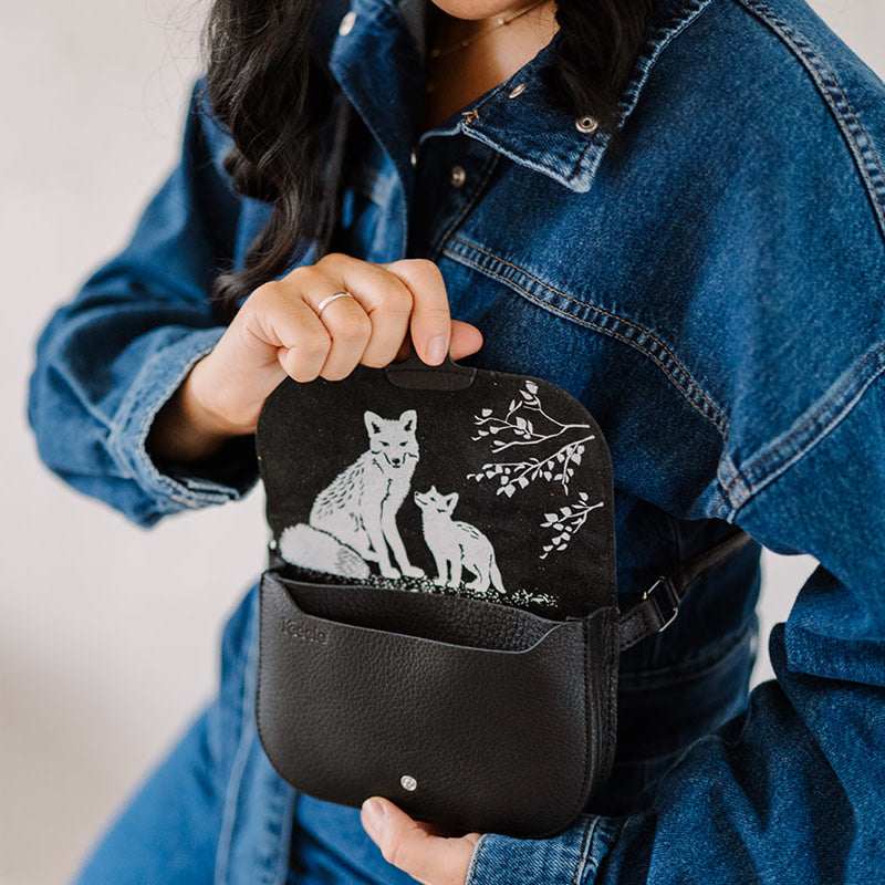 Tas Little fox - black