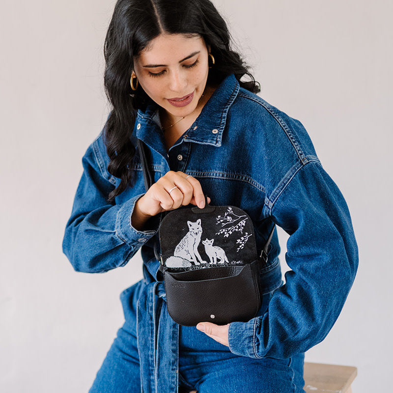 Tas Little fox - black