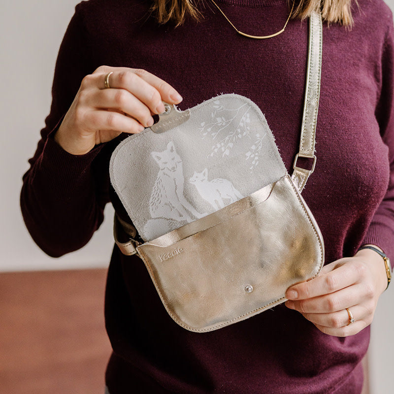 Tas Little fox - gold
