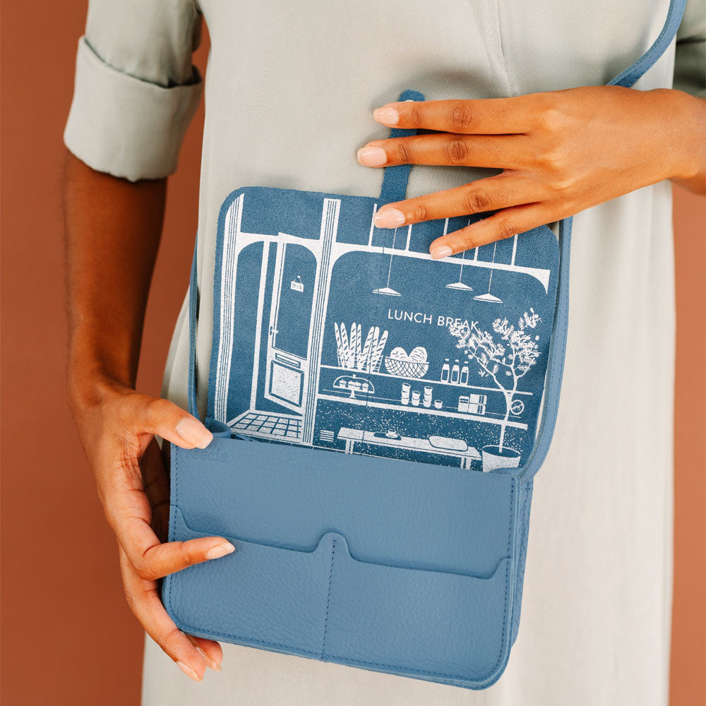 Bag, Lunch Break, Painters blue