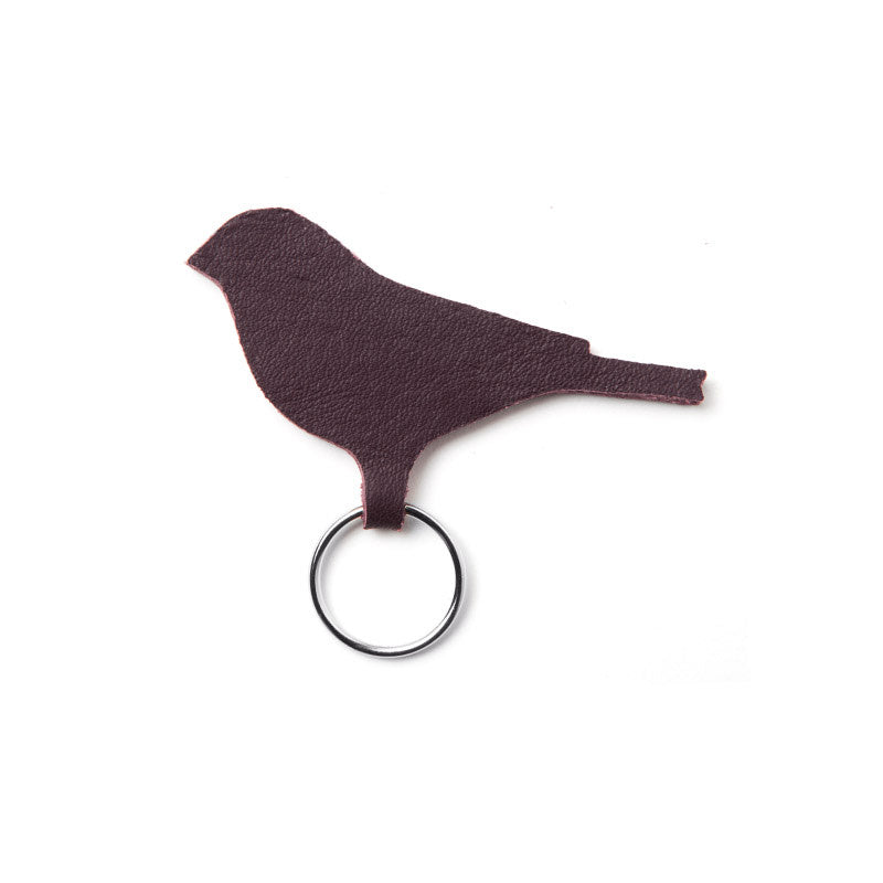 Sleutelhanger Mini Tweet Aubergine