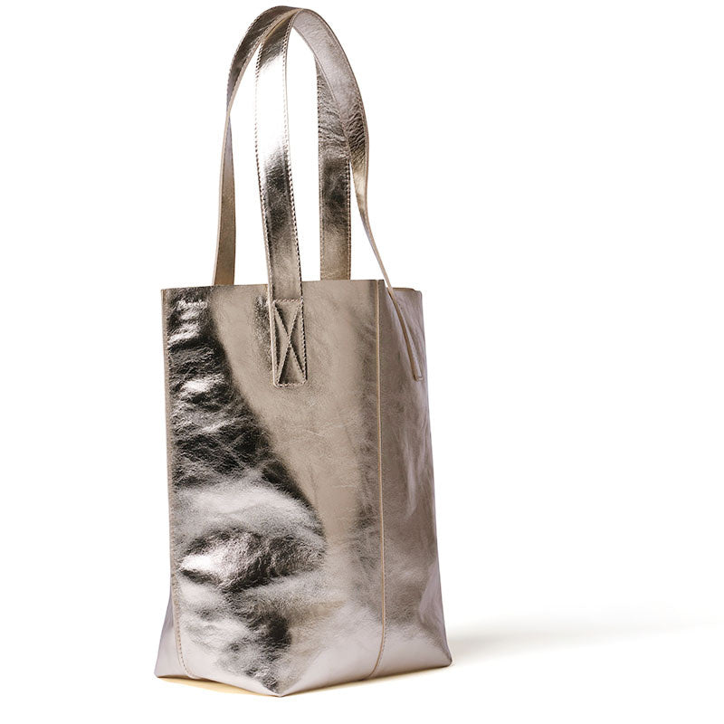 Lederen shopper - Swing It - Gold