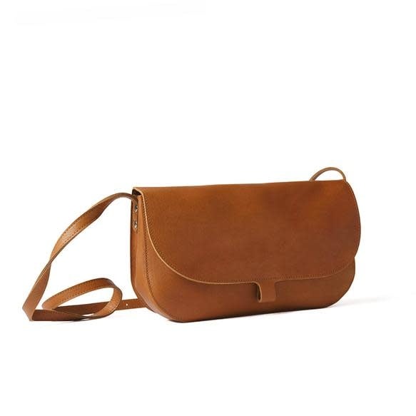 Schoudertas, Wish Tree, cognac used look