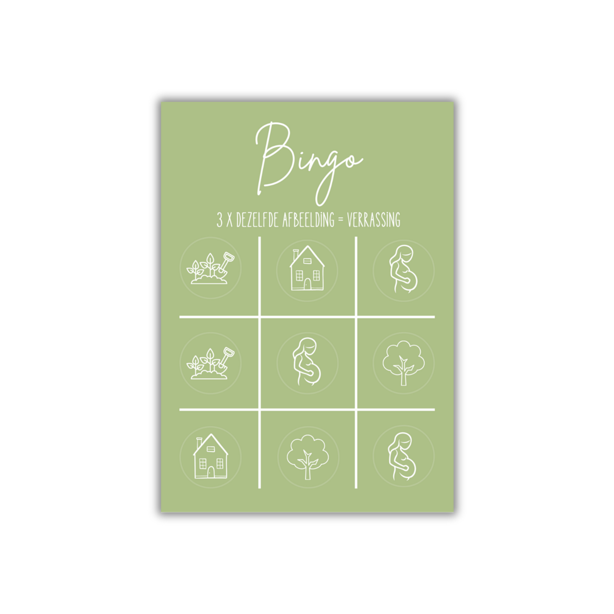 Kras-bingo Zwangerschap