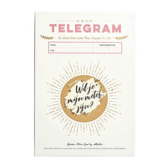 Krastelegram 'Wil je mijn meter zijn?'