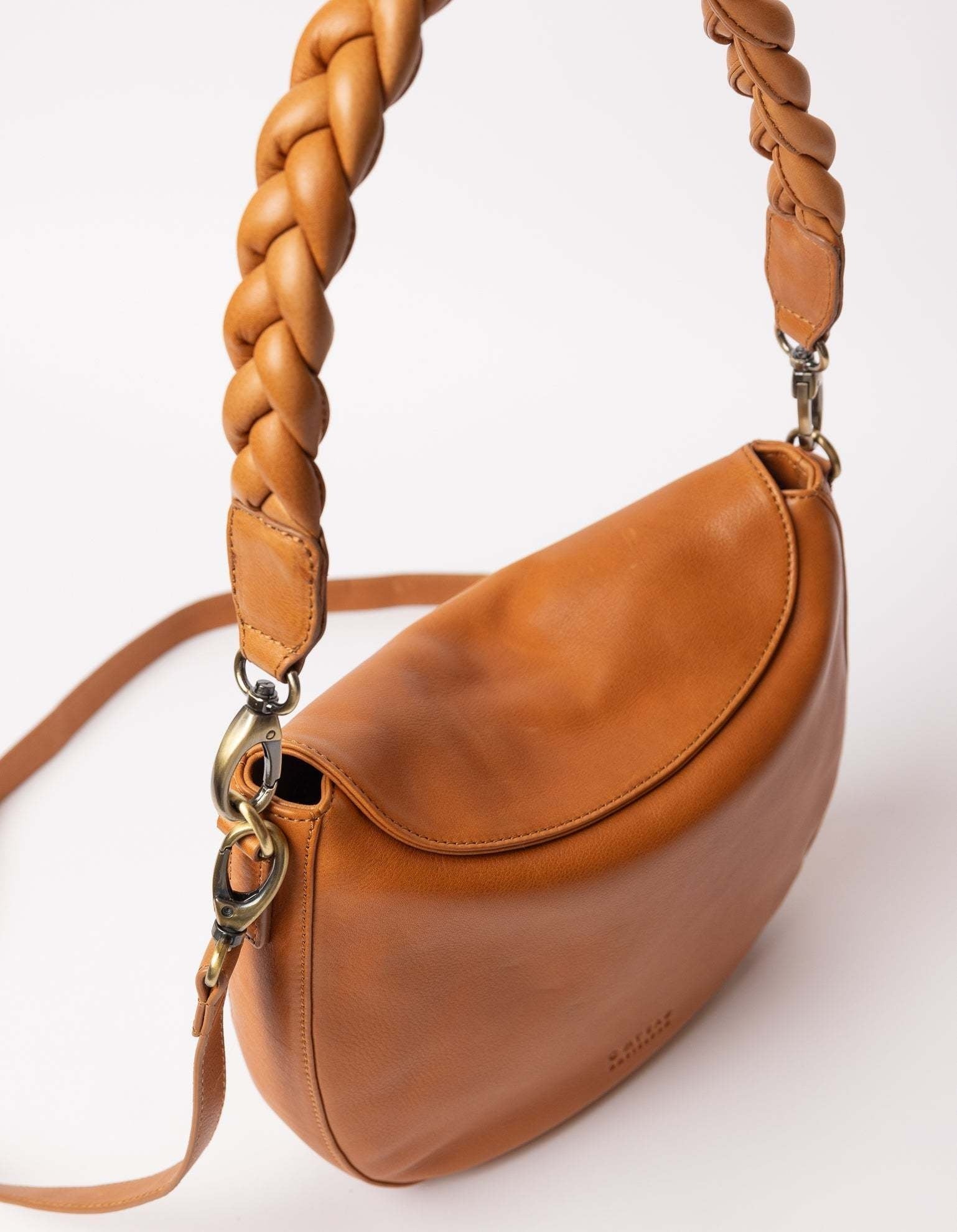 Lana - wild oak soft grain leather