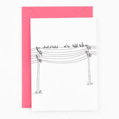 Kaart 'Love birds'