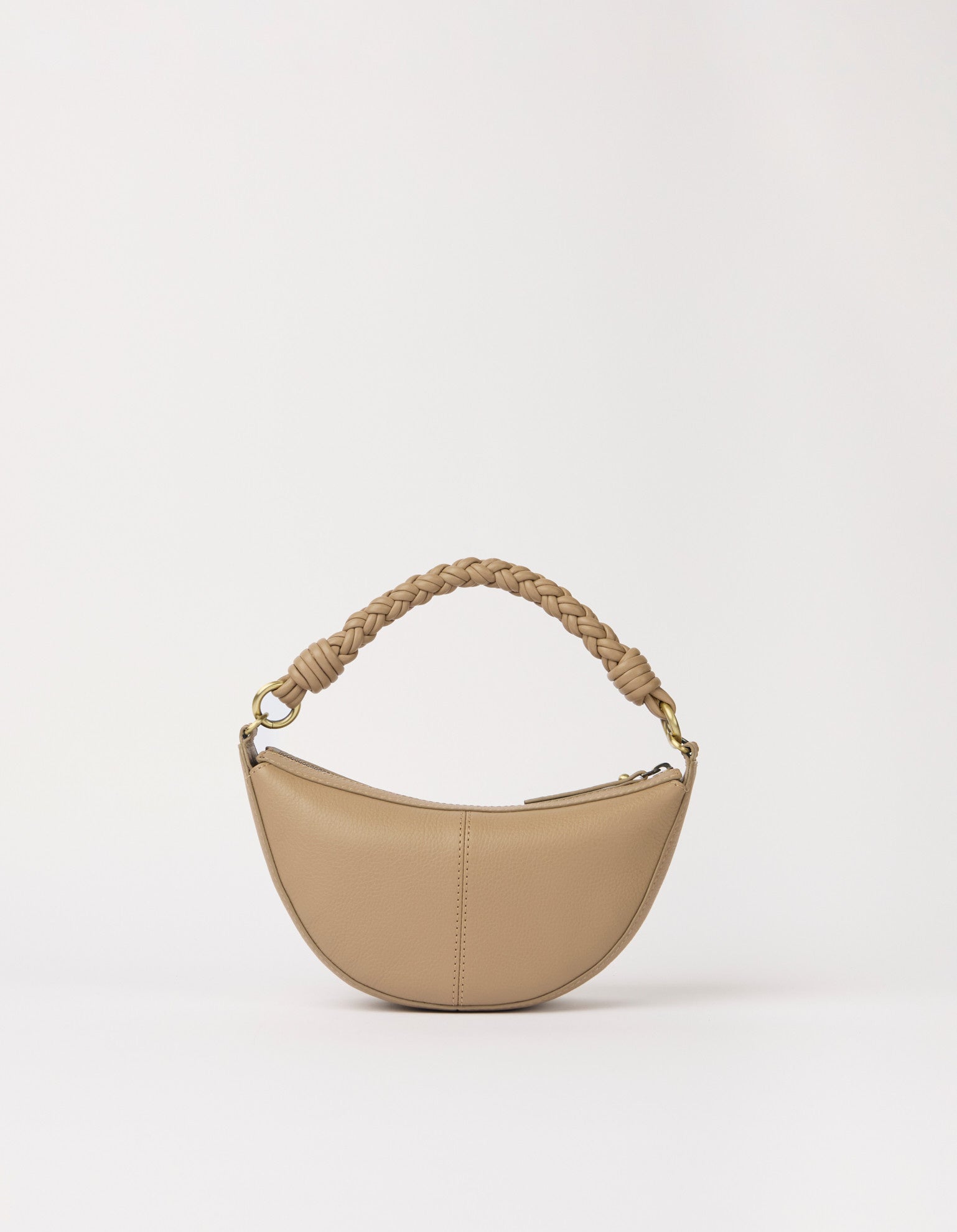 Leo Mini Twisted Handle - Dark Sand Soft