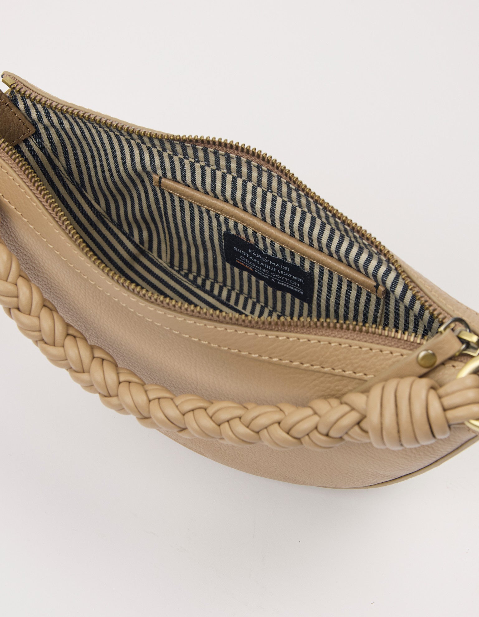 Leo Mini Twisted Handle - Dark Sand Soft