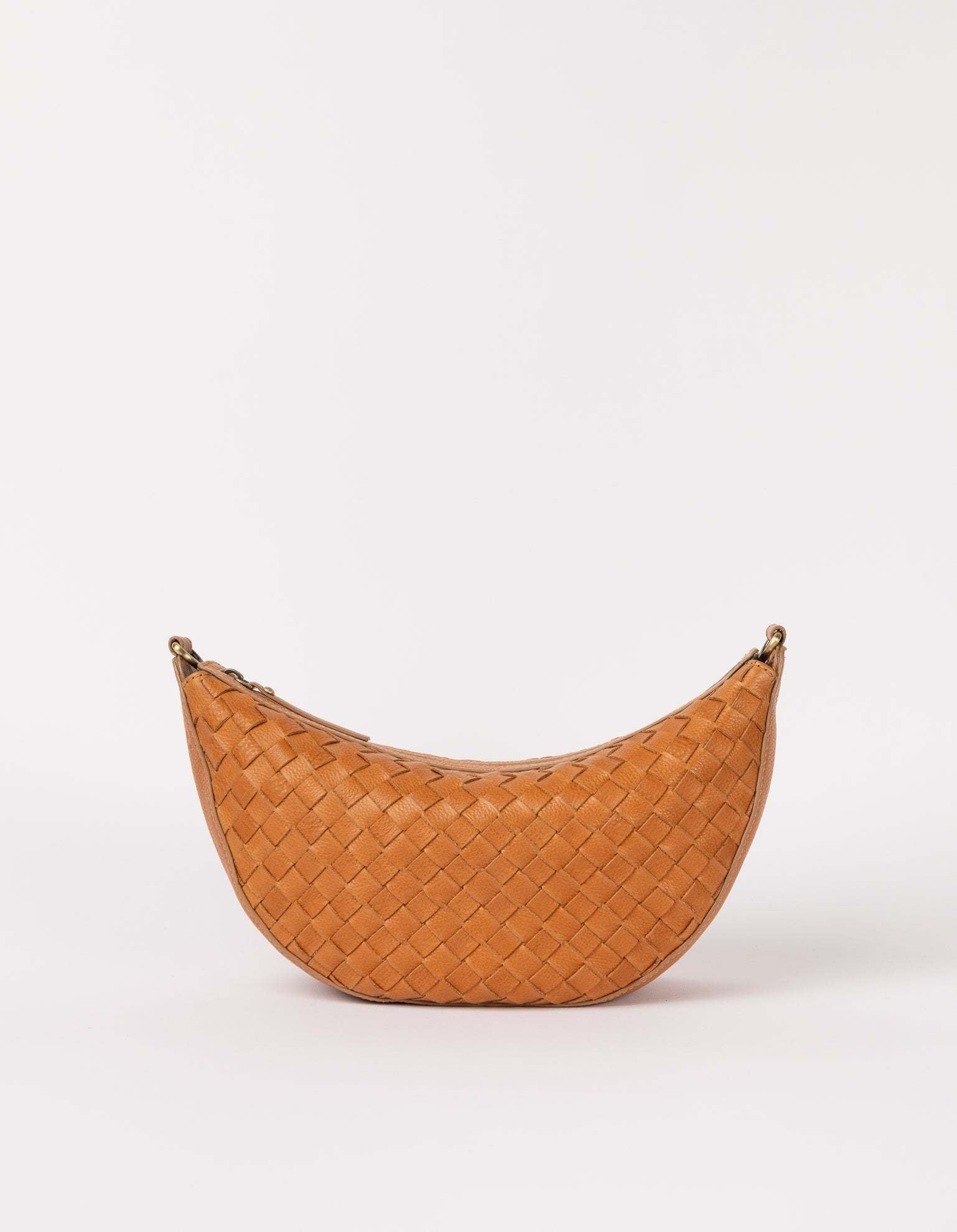 Leo Midi - Wild Oak Woven Soft Grain Leather