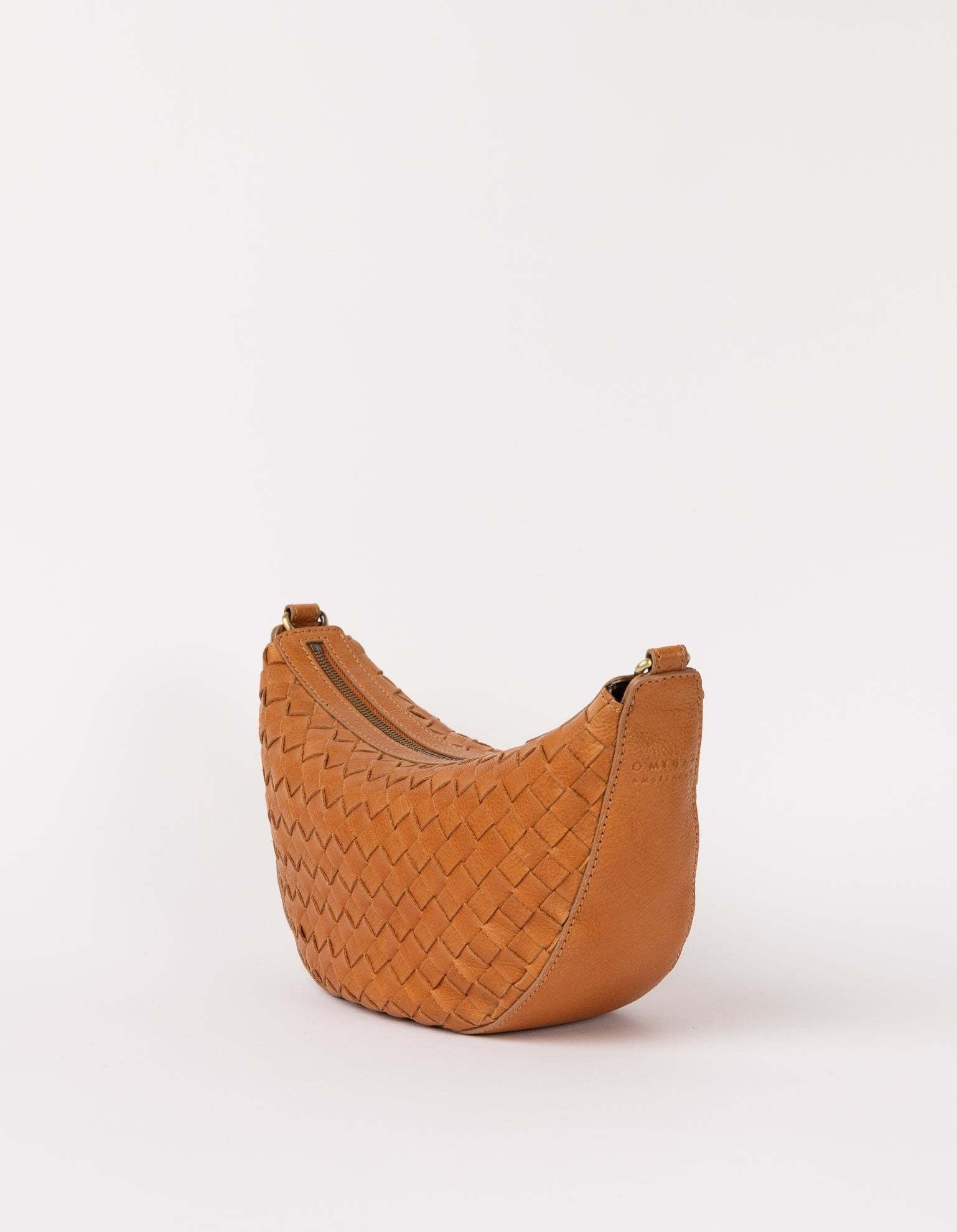 Leo Midi - Wild Oak Woven Soft Grain Leather