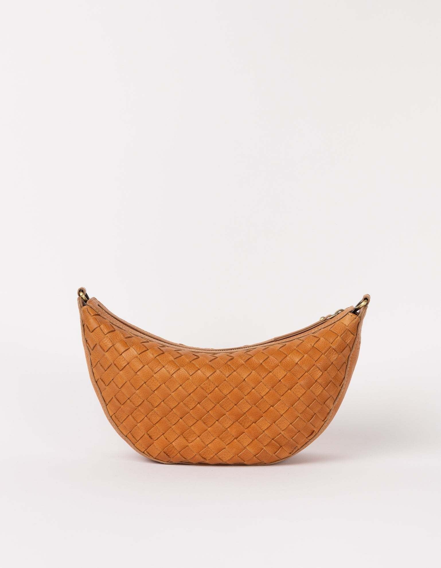 Leo Midi - Wild Oak Woven Soft Grain Leather