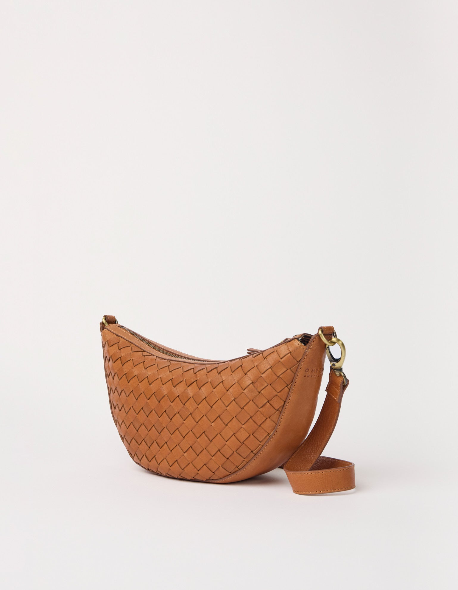 Leo Midi - Wild Oak Woven Soft Grain Leather