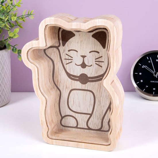 Spaarpot 'Lucky cat'