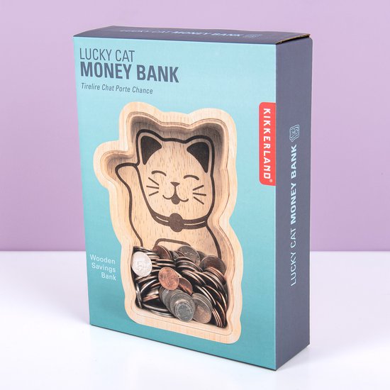 Spaarpot 'Lucky cat'