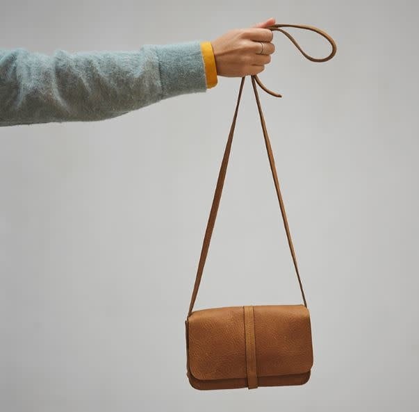 Tas, Lunch Break, cognac used look