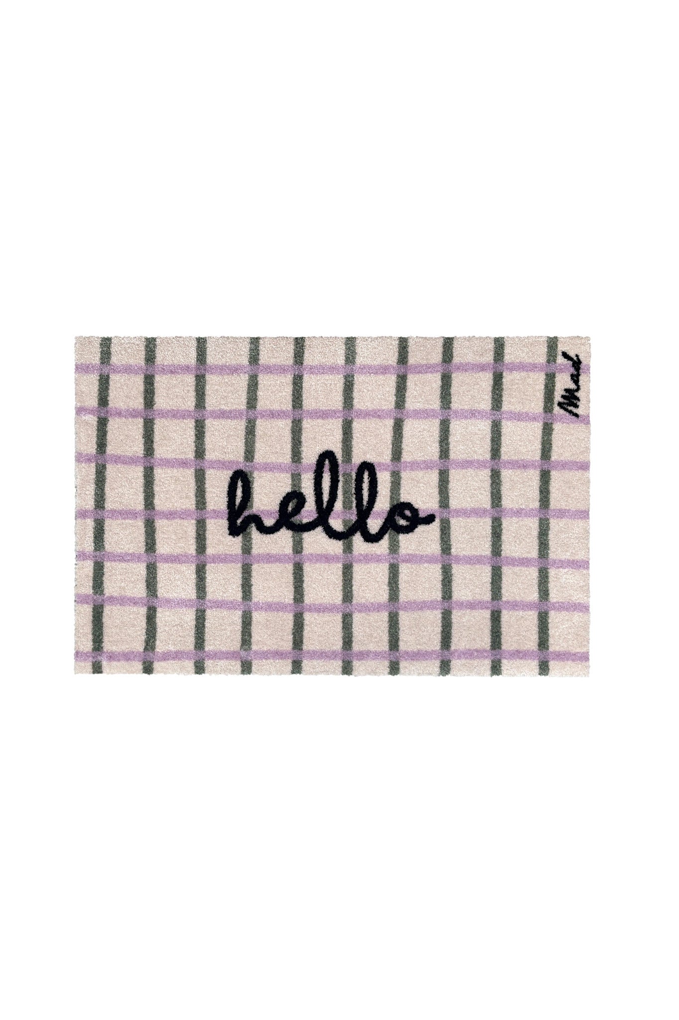 Mat 'Lux' - Touch - 50 x 75 cm - 'hello'