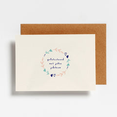 Wenskaart Hello August -'Gefeliciteerd met jullie jubileum'
