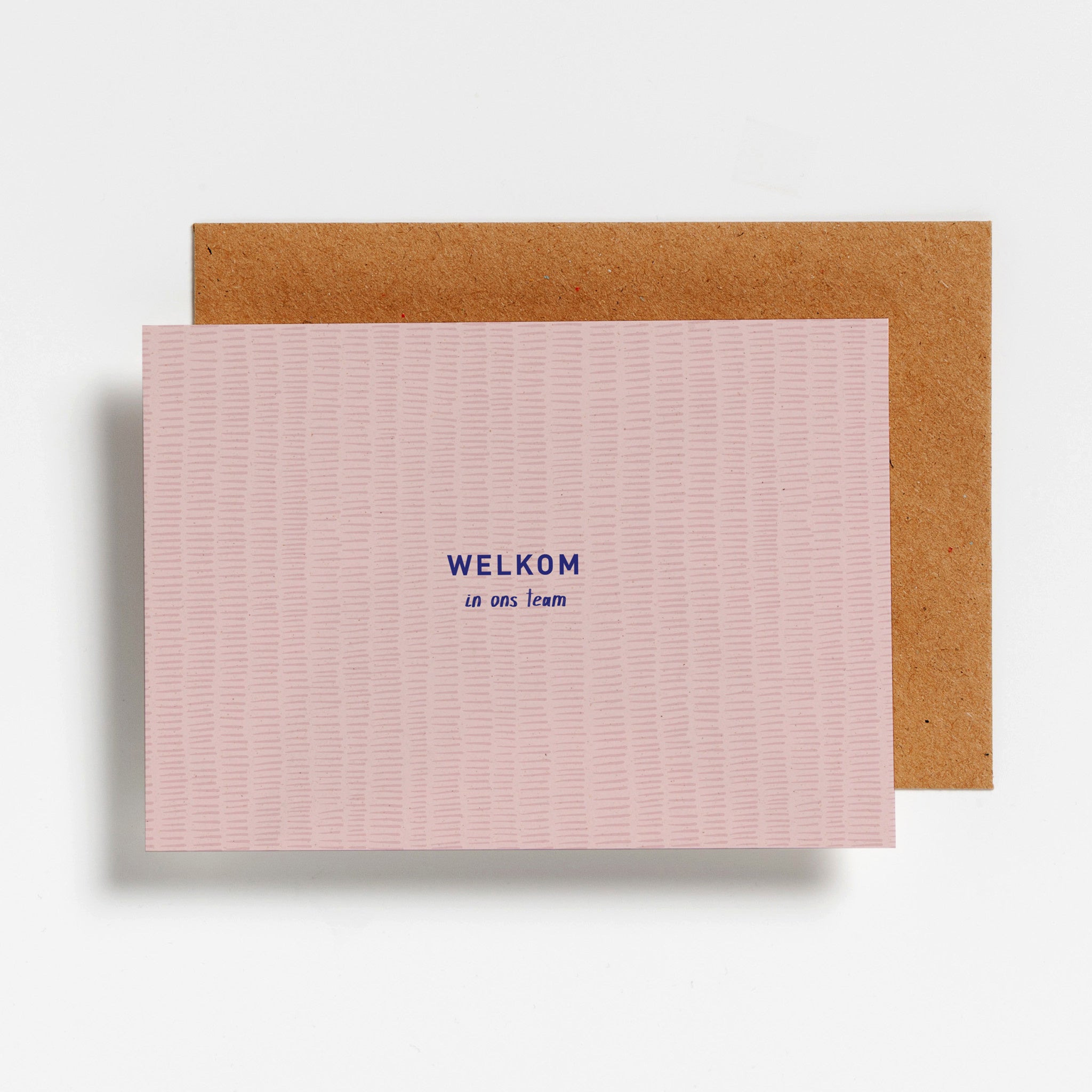 Wenskaart Hello August -'Welkom in ons team'