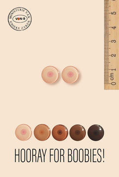 Hooray for Boobies! - Setje magneten