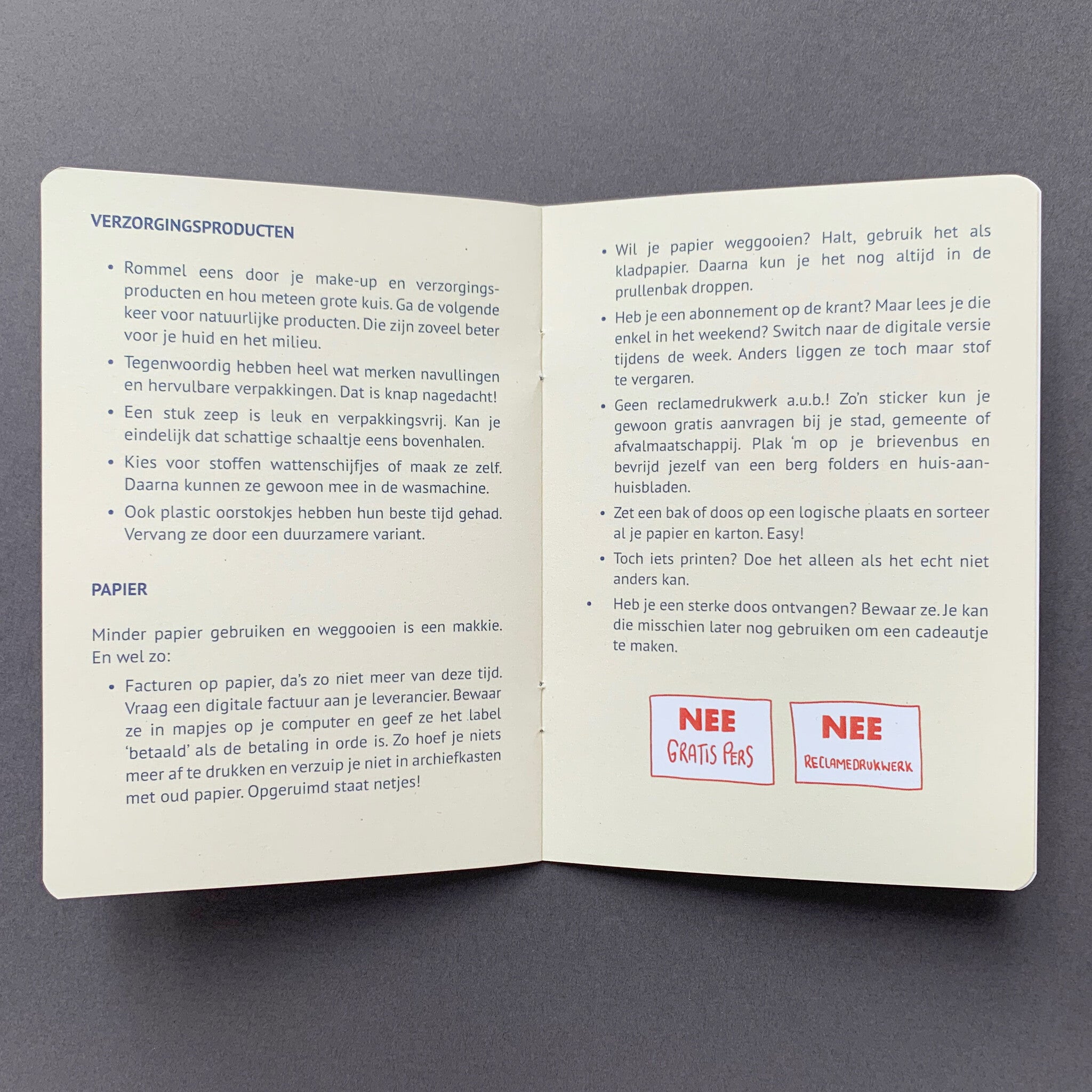 Melazine 'Ecologischer leven'