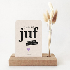Memory Shelf / Bedankt juf voor het leuke jaar