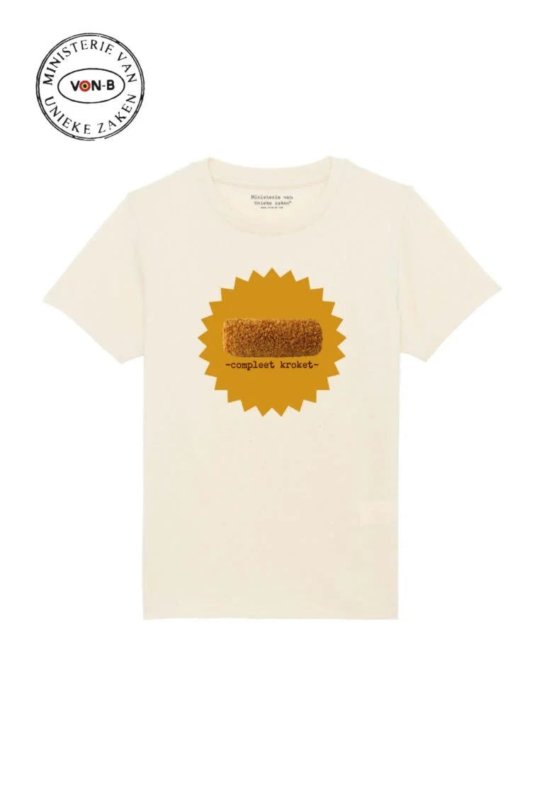 T-shirt kids 'Helemaal kroket'