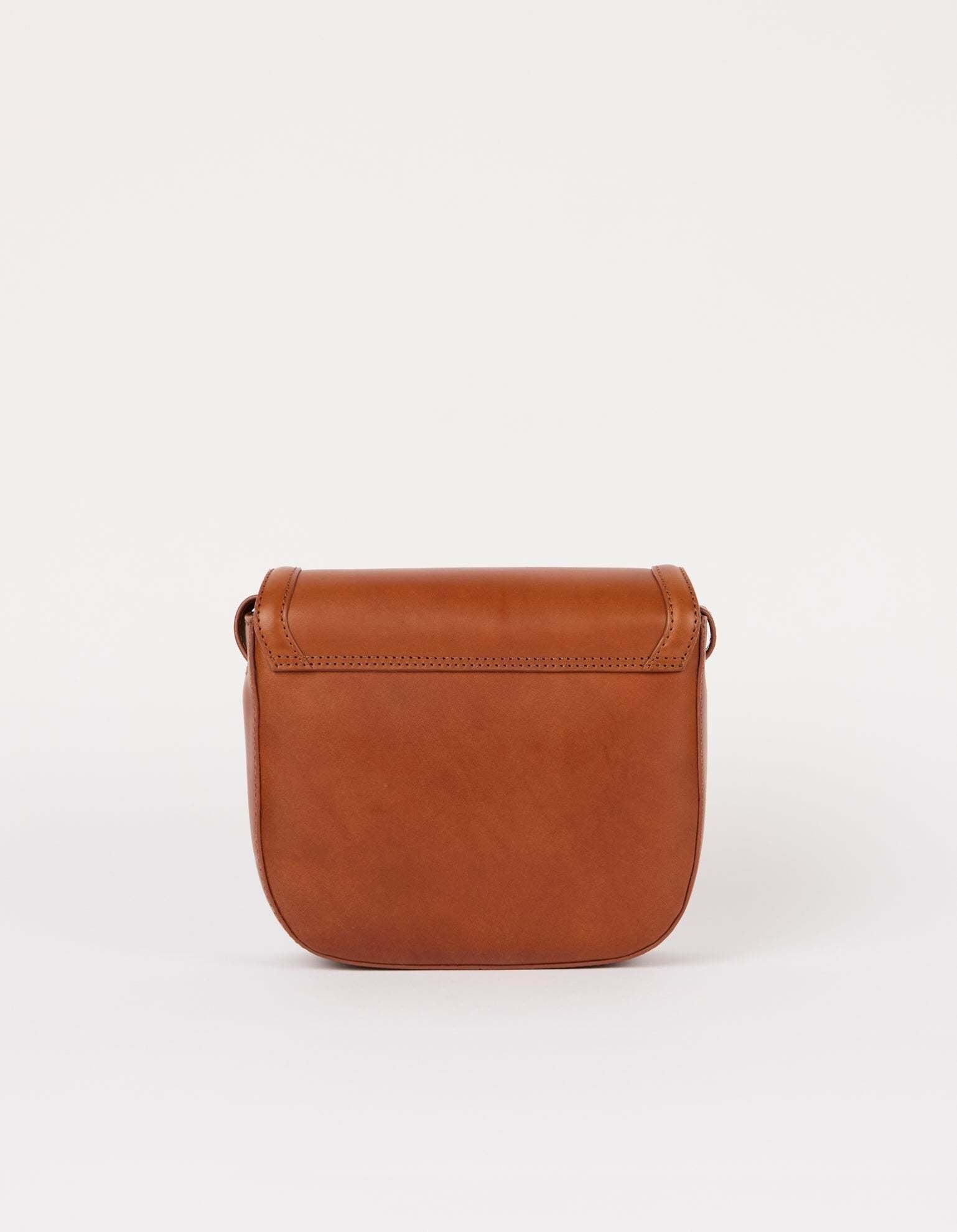 Nina - Dark cognac classic leather