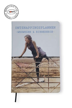 Notitieboekje (gelijnd) 'Ontsnappingsplannen...'