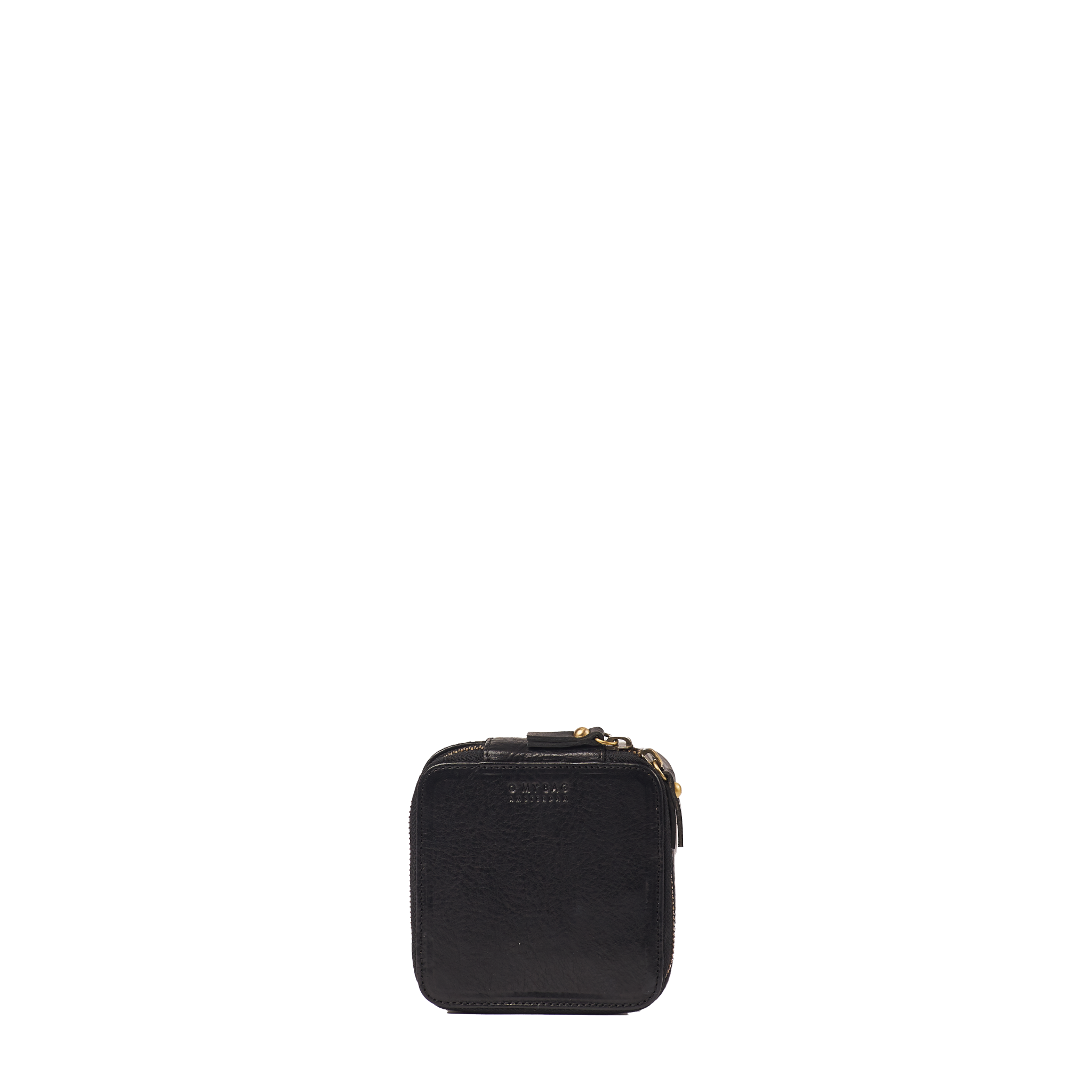 Jewelry box - black stromboli leather