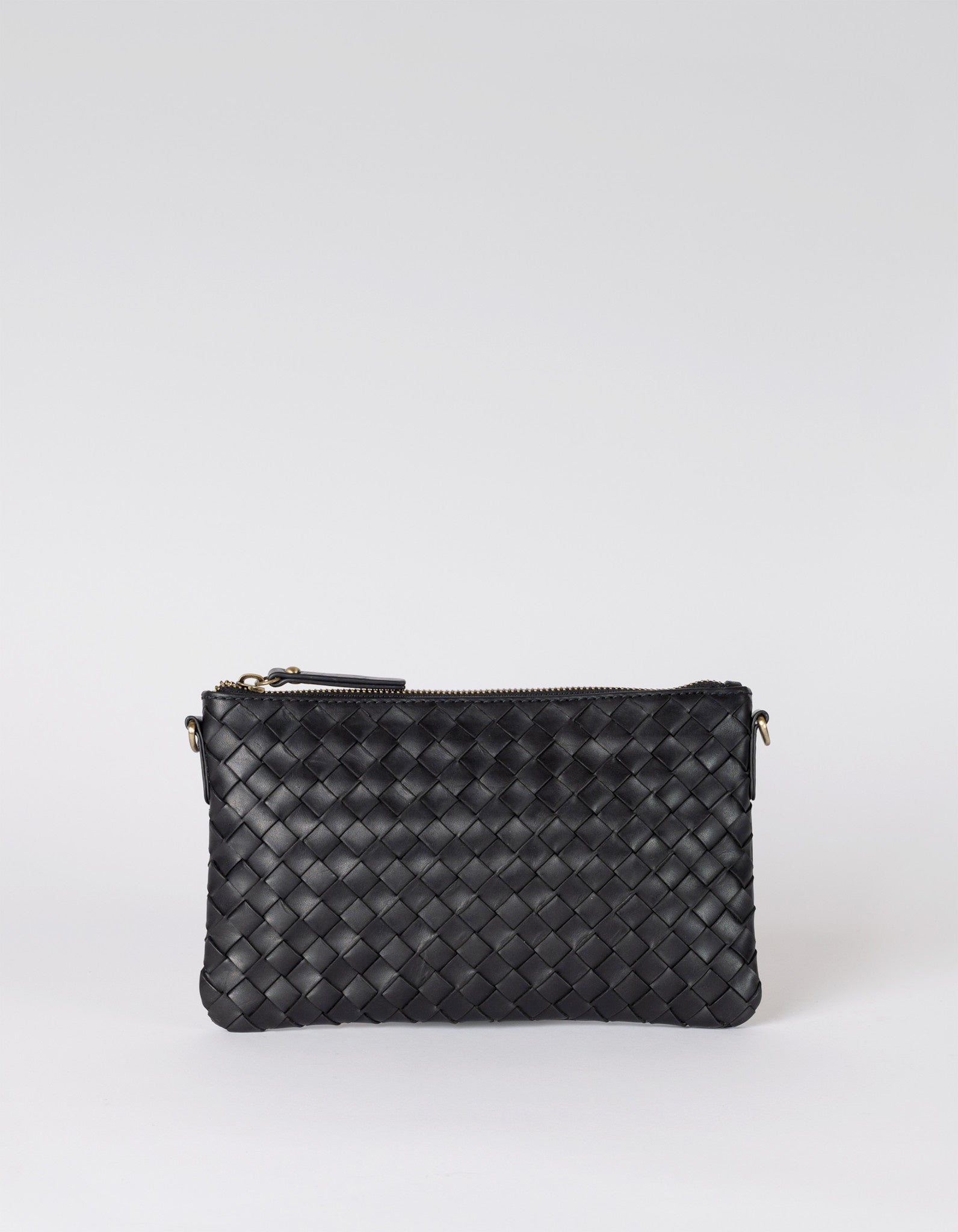 Lexi  Black Woven Classic Leather