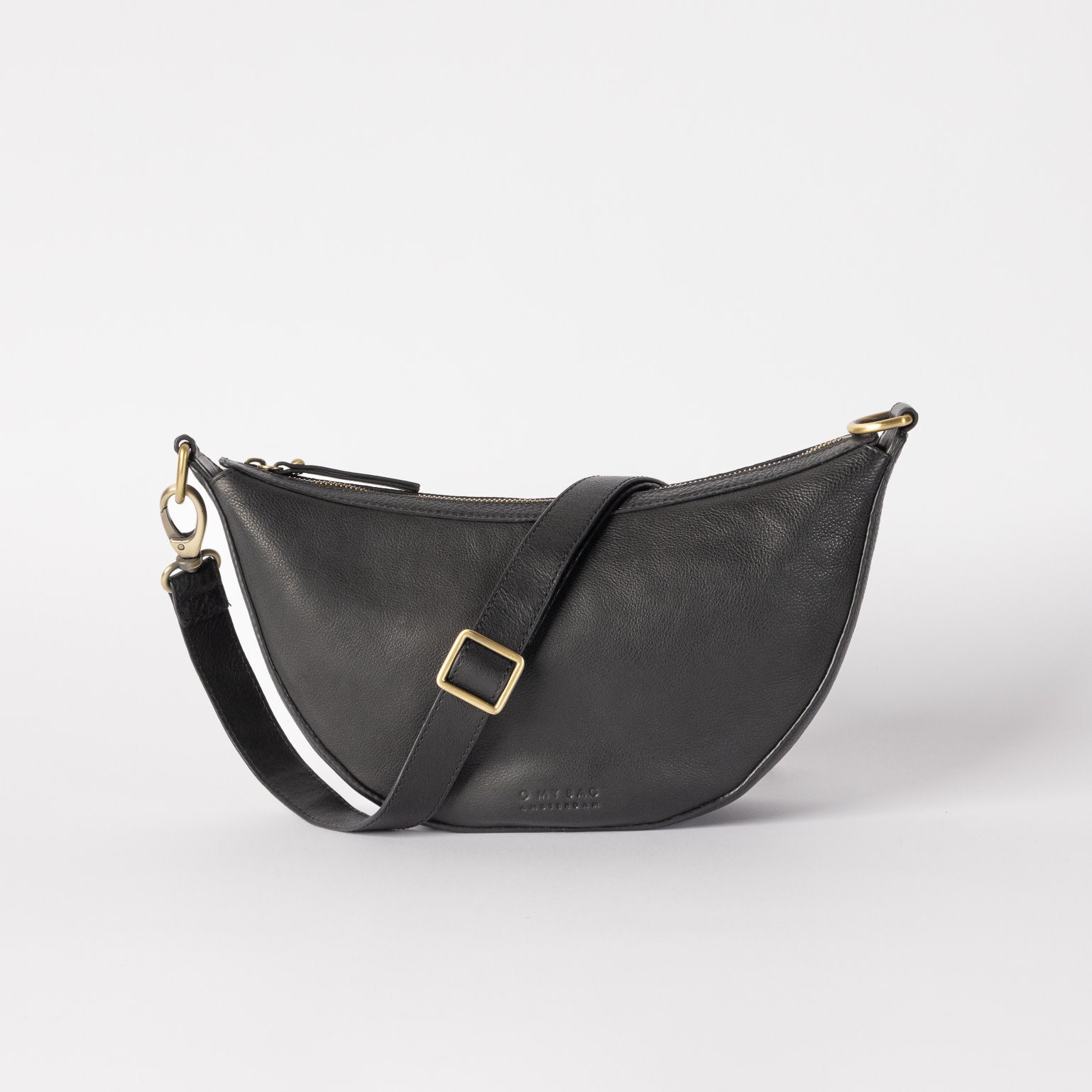 Leo  Black Soft Grain Leather