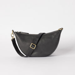 Leo  Black Soft Grain Leather