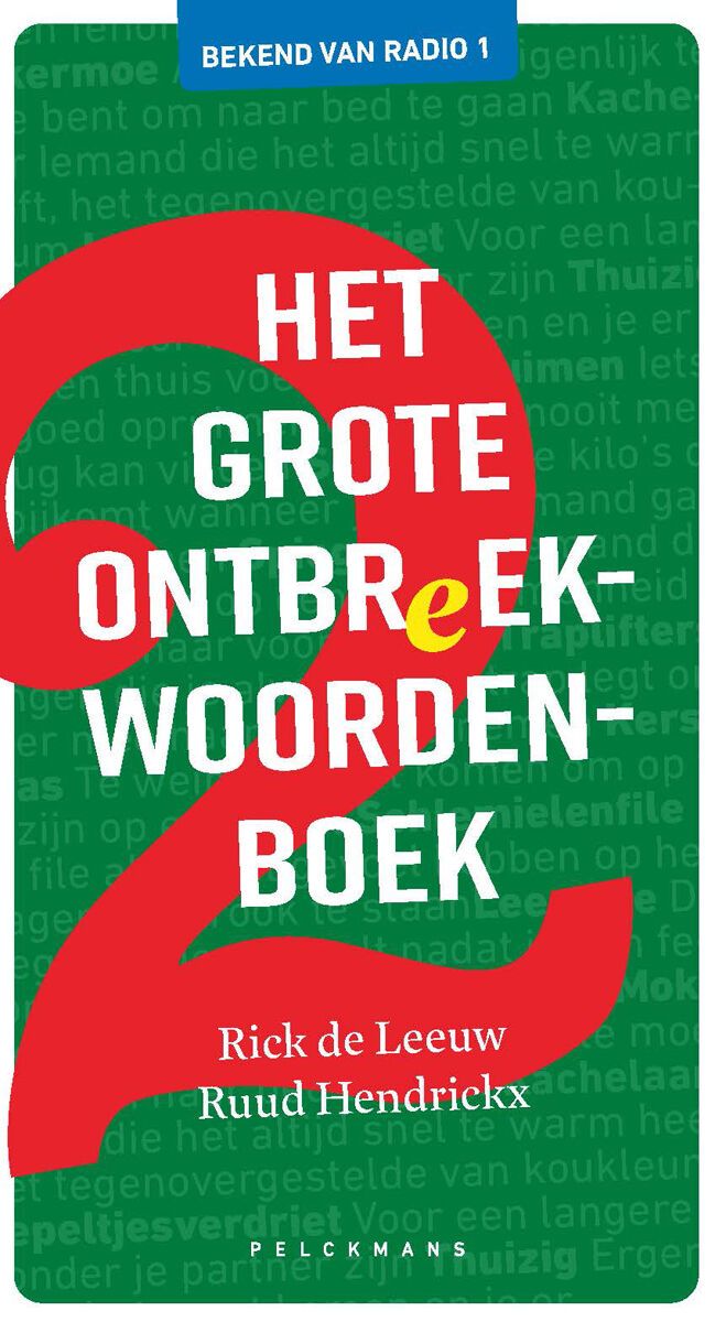 Het grote ontbreek-woorden-boek 2 (Radio 1)