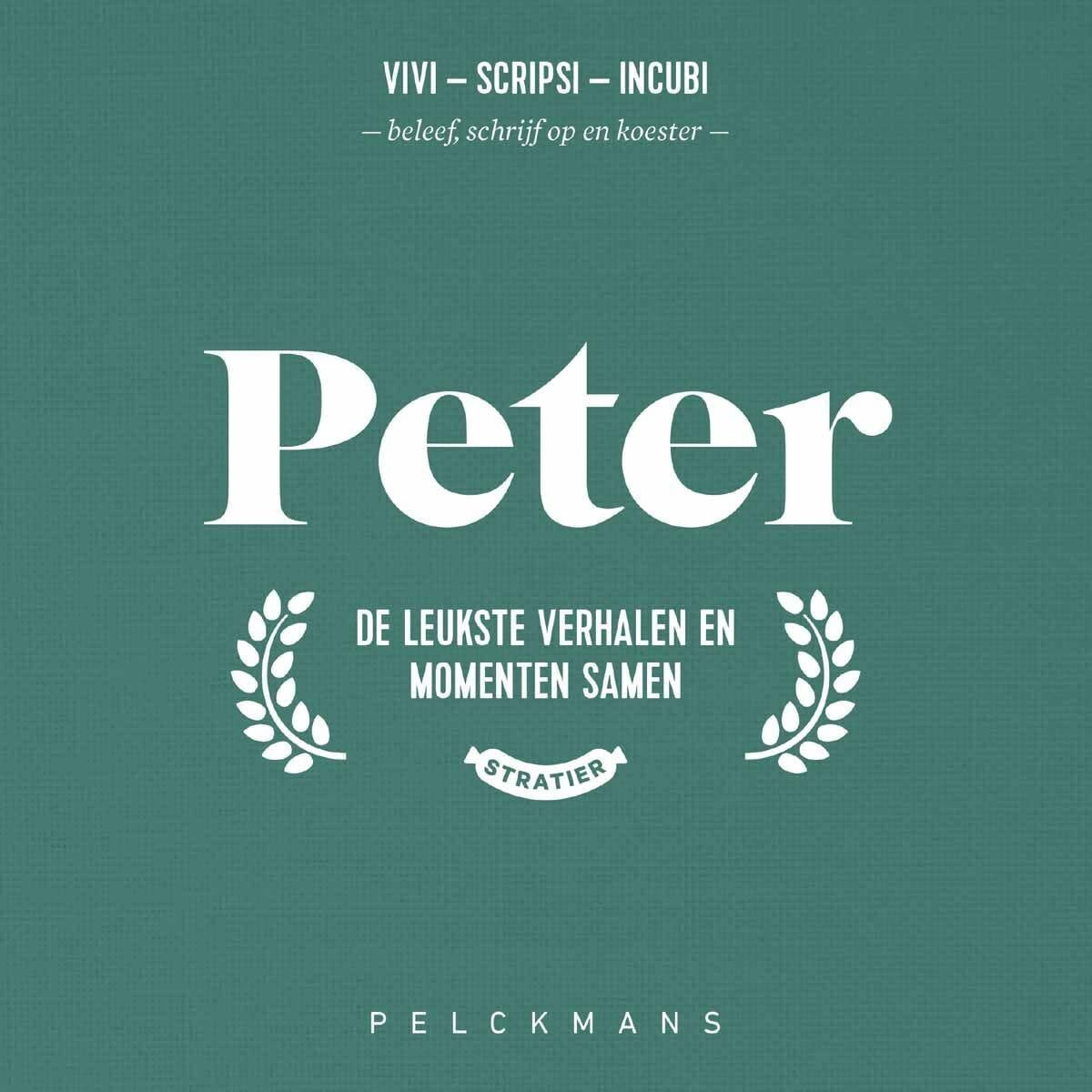 Invulboekje - Peter - de leukst verhalen en momenten samen