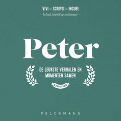 Invulboekje - Peter - de leukst verhalen en momenten samen