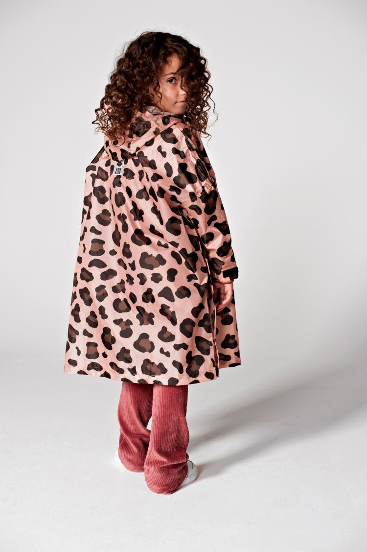 Kids Rain Poncho - Pink Panther