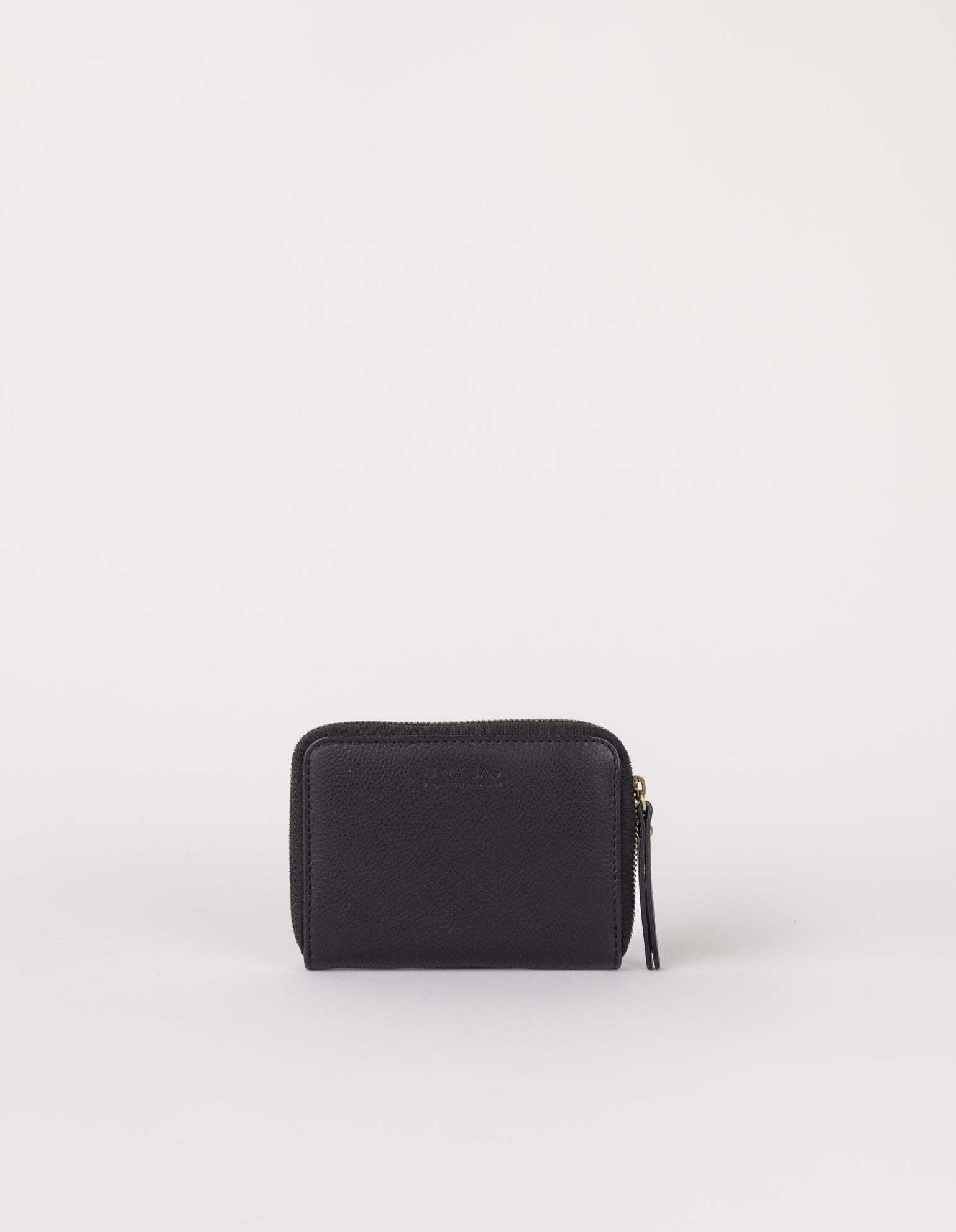Robbie Wallet - Black soft grain Leather