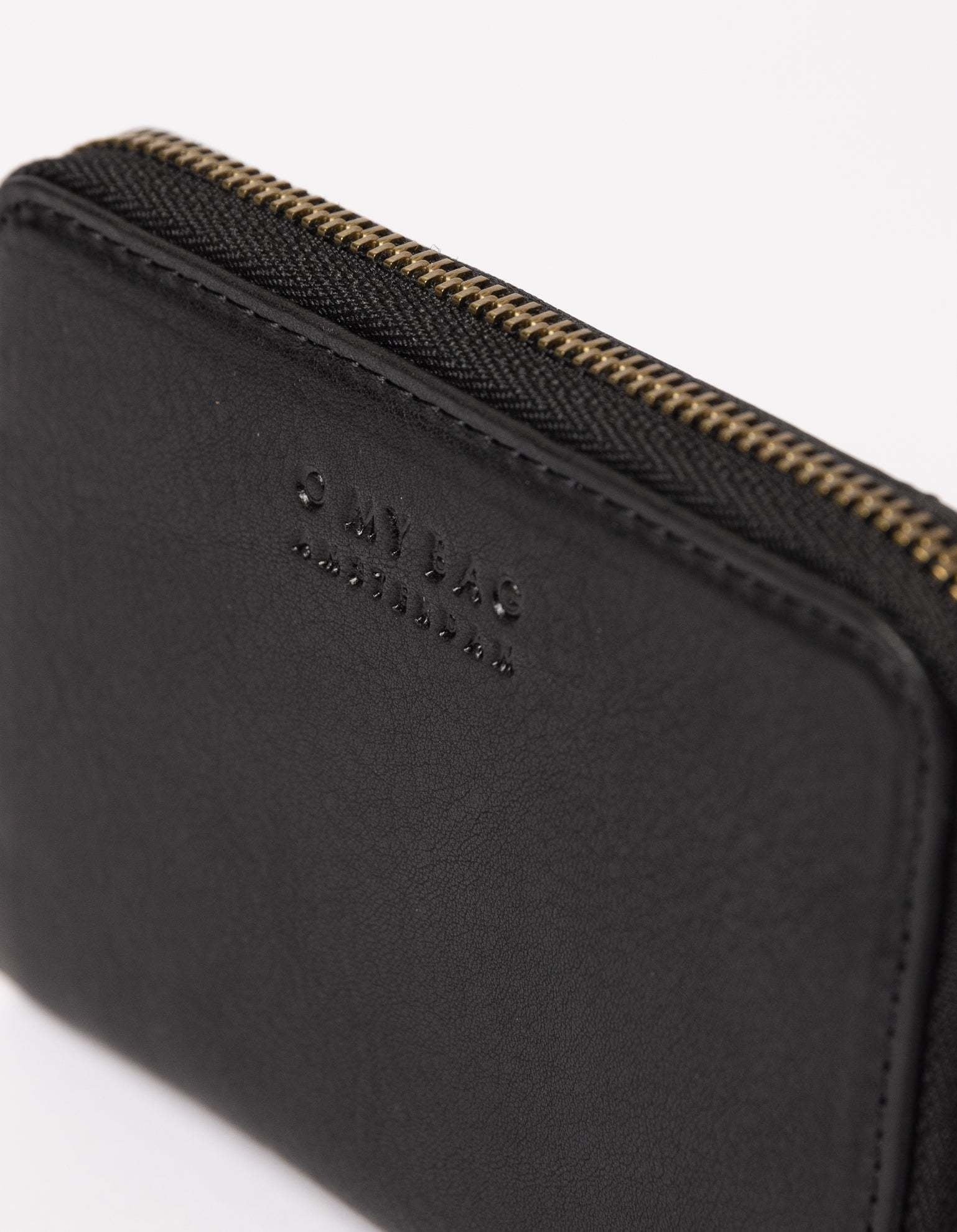 Robbie Wallet - Black soft grain Leather