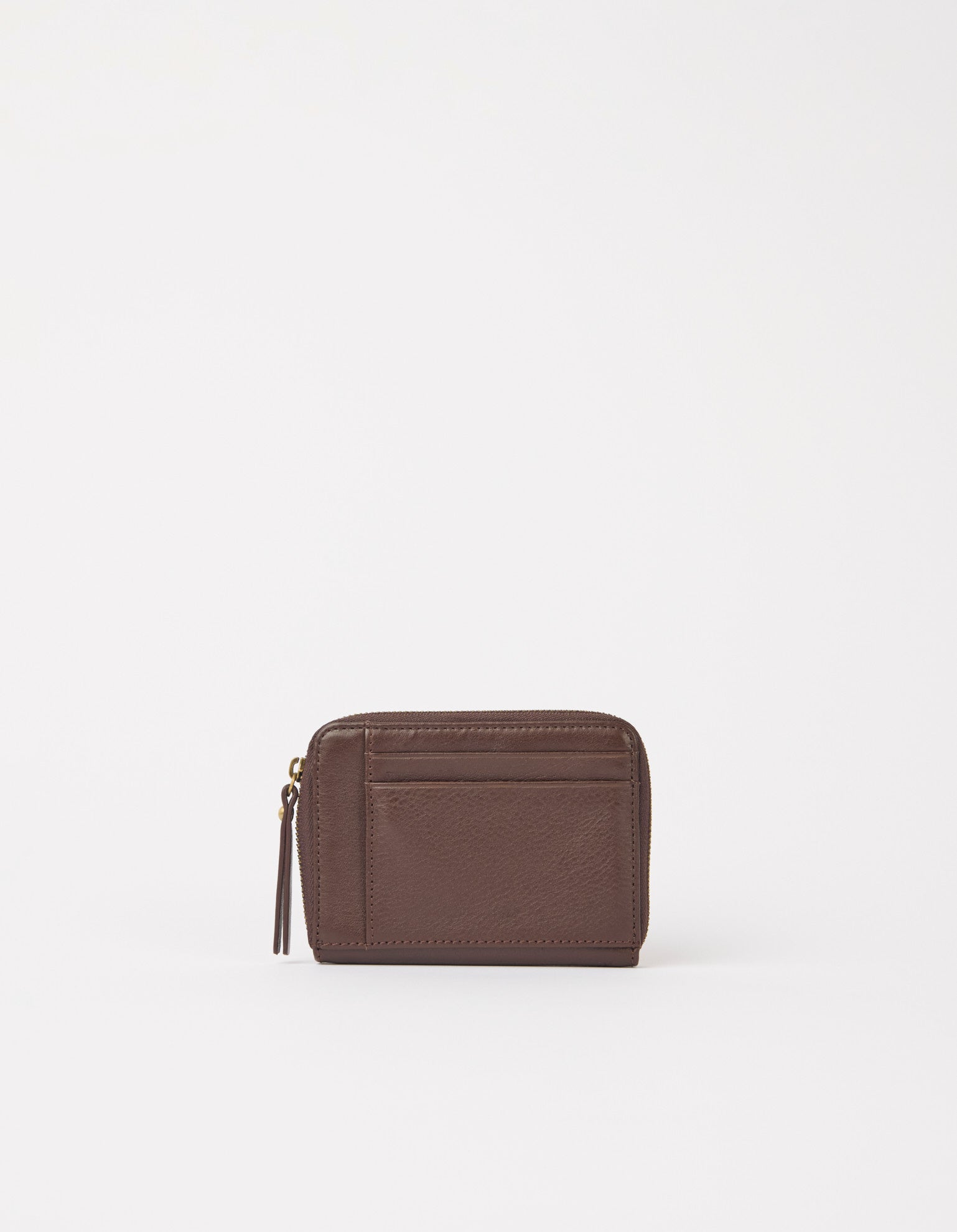 Robbie Wallet - Chocolate soft grain Leather